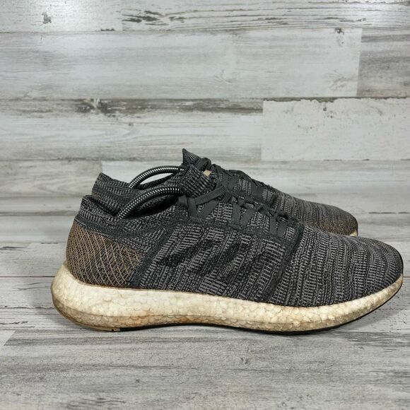 Adidas Mens Pureboost All Terrain Running Shoes Black Size 11 US - Picture 1 of 8